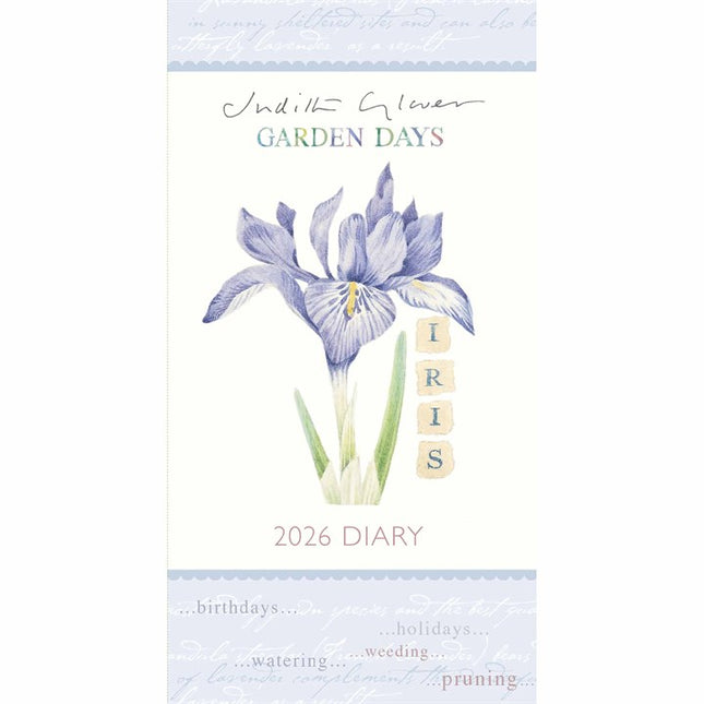 CarouselCalendars Judith Glover, Tuindagen Slim Agenda 2026