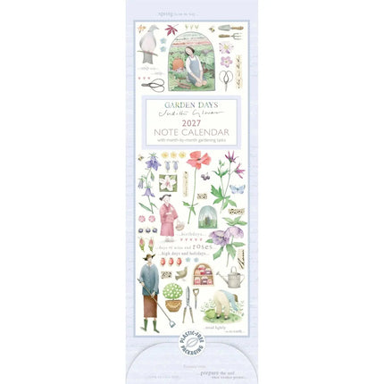 CarouselCalendars Judith Glover, Tuindagen Slim Kalender 2027