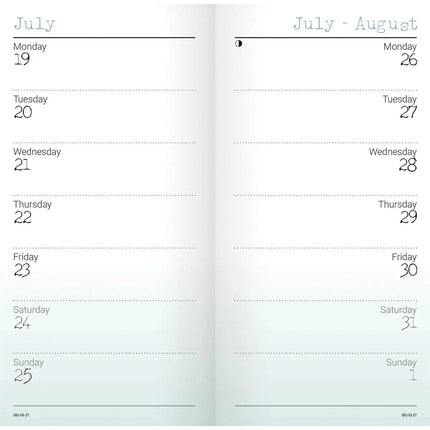 CarouselCalendars Katten Illustraties Slim Agenda 2027