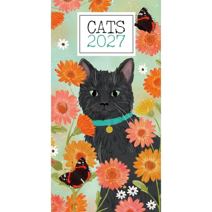 CarouselCalendars Katten Illustraties Slim Agenda 2027