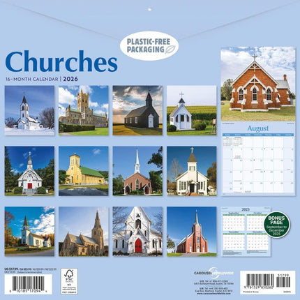 CarouselCalendars Kerken Kalender 2026