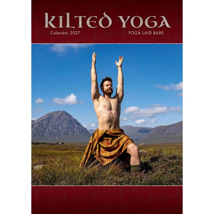 CarouselCalendars Kilted Yoga Kalender 2027 A3
