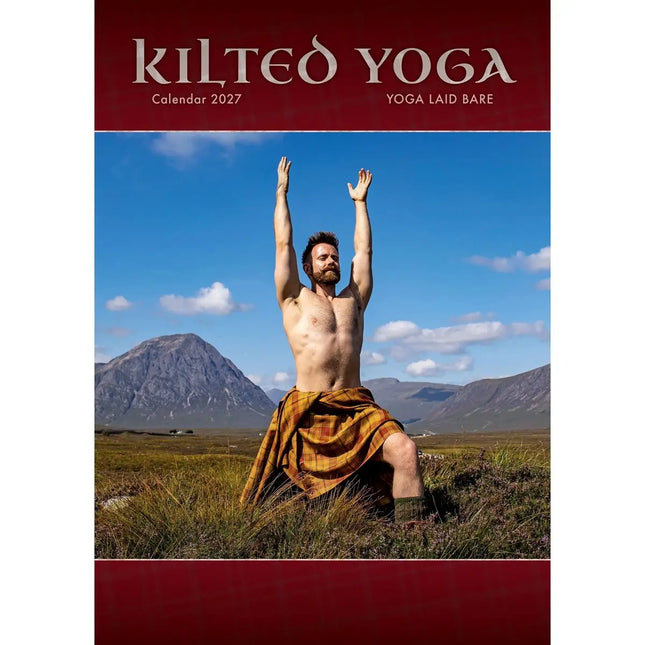 CarouselCalendars Kilted Yoga Kalender 2027 A3