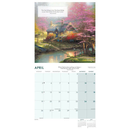 CarouselCalendars Kinkade Lightposts For Living Kalender 2027
