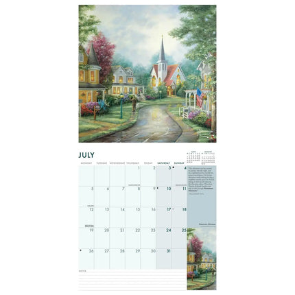 CarouselCalendars Kinkade Simpler Times Kalender 2027