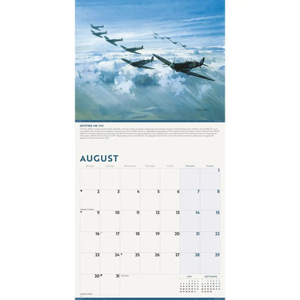 CarouselCalendars Legends of WWII Kalender 2027