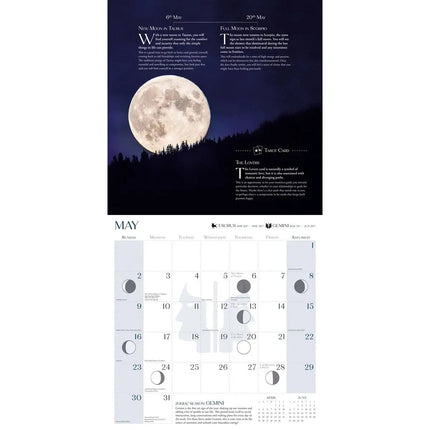 CarouselCalendars Living by the Moon Kalender 2027