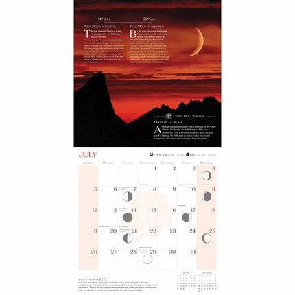 CarouselCalendars Lunar Living Kalender 2026
