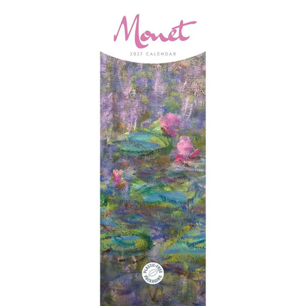CarouselCalendars Monet Slimline Kalender 2026
