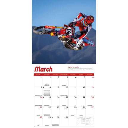CarouselCalendars Motorcross Kalender 2027