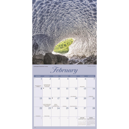 CarouselCalendars Natuur Wonderen Kalender 2026