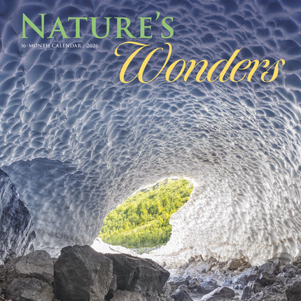 CarouselCalendars Natuur Wonderen Kalender 2026