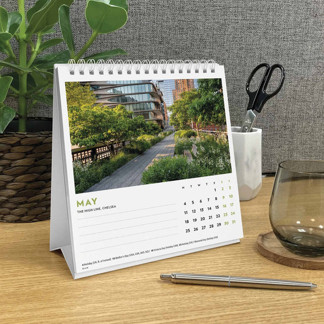 CarouselCalendars New York Deskkalender 2026