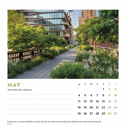 CarouselCalendars New York Deskkalender 2026
