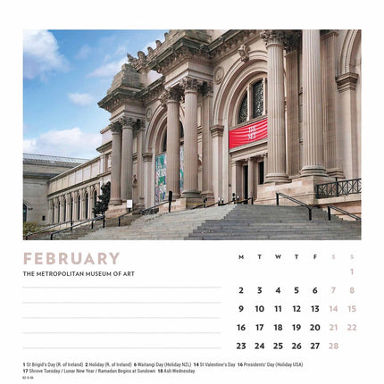 CarouselCalendars New York Deskkalender 2026