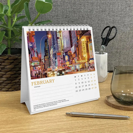 CarouselCalendars New York Deskkalender 2027