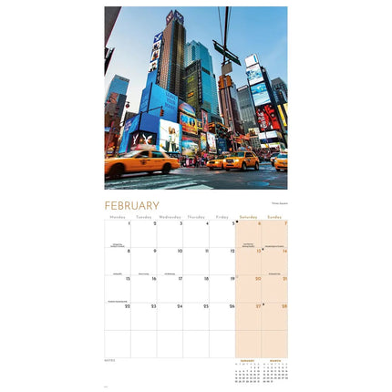 CarouselCalendars New York Kalender 2027