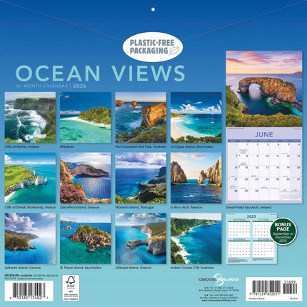 CarouselCalendars Oceaan Kalender 2026