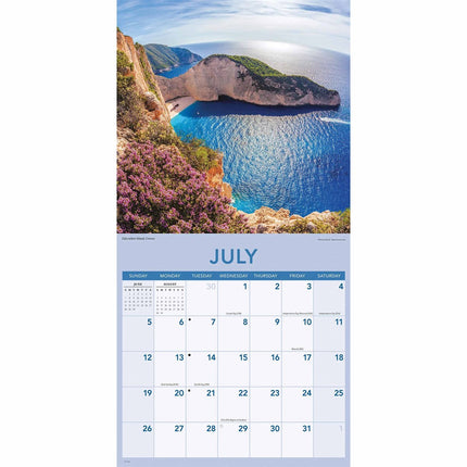 CarouselCalendars Oceaan Kalender 2026