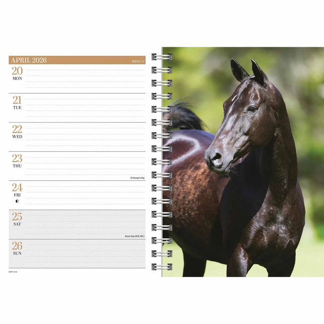 CarouselCalendars Paarden A5 Agenda 2026