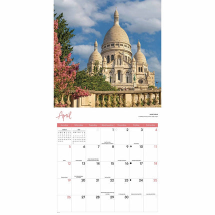 CarouselCalendars Parijs Kalender 2026