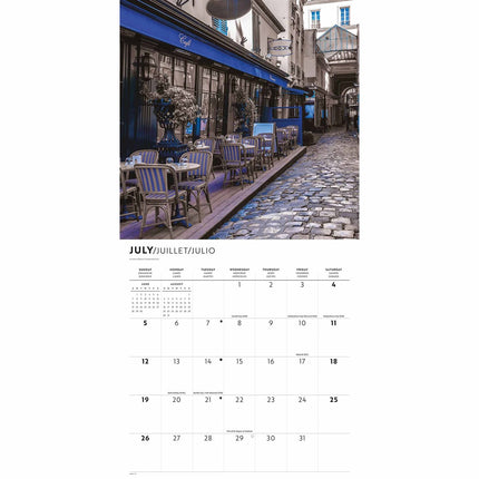 CarouselCalendars Parijs Luxe Kalender 2026