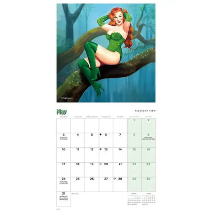 CarouselCalendars Pin Ups Mini Kalender 2027