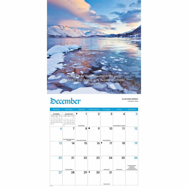 CarouselCalendars Psalms Kalender 2026 Mini