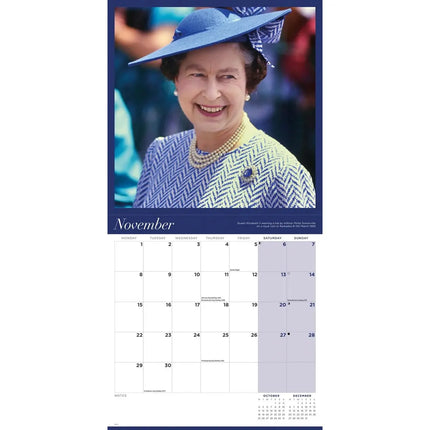 CarouselCalendars Queen Elizabeth II Kalender 2027