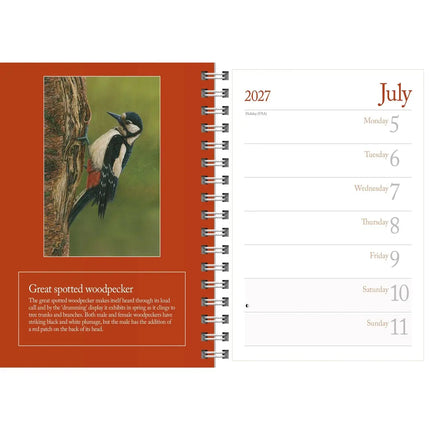 CarouselCalendars Robert Fuller Wildlife Pocket Agenda 2027