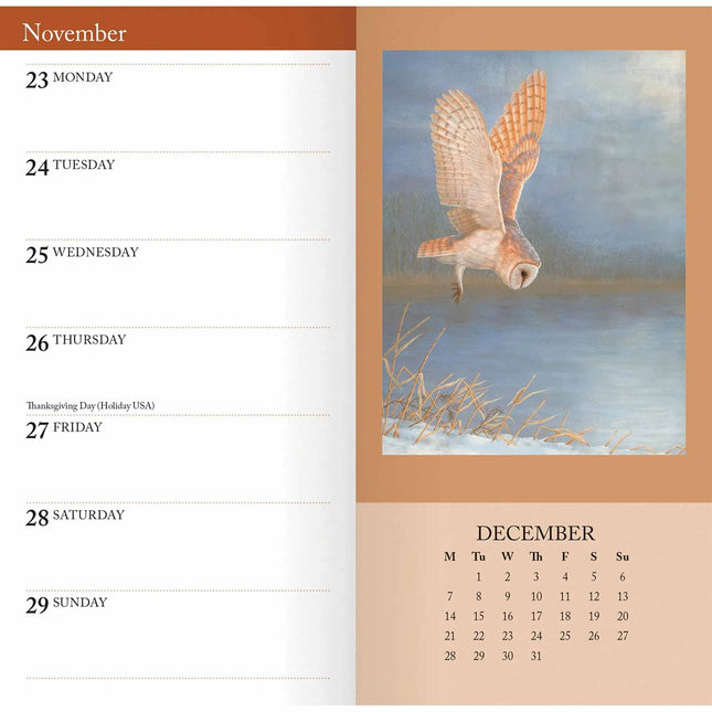 CarouselCalendars Robert Fuller Wildlife Slim Agenda 2026