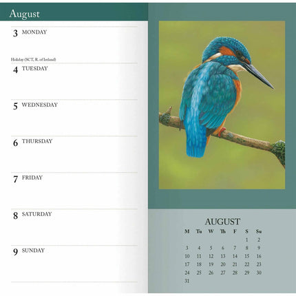 CarouselCalendars Robert Fuller Wildlife Slim Agenda 2026