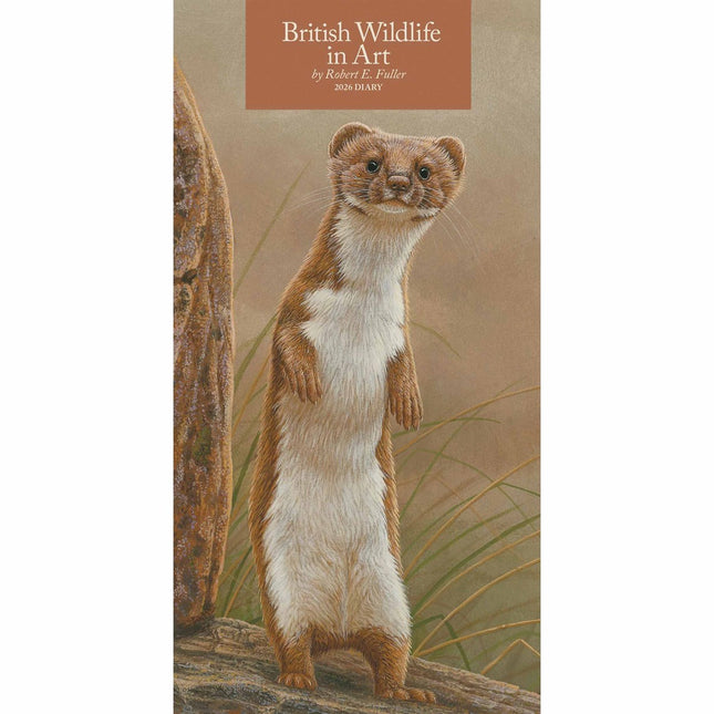 CarouselCalendars Robert Fuller Wildlife Slim Agenda 2026