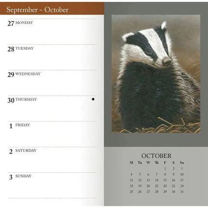 CarouselCalendars Robert Fuller Wildlife Slim Agenda 2027