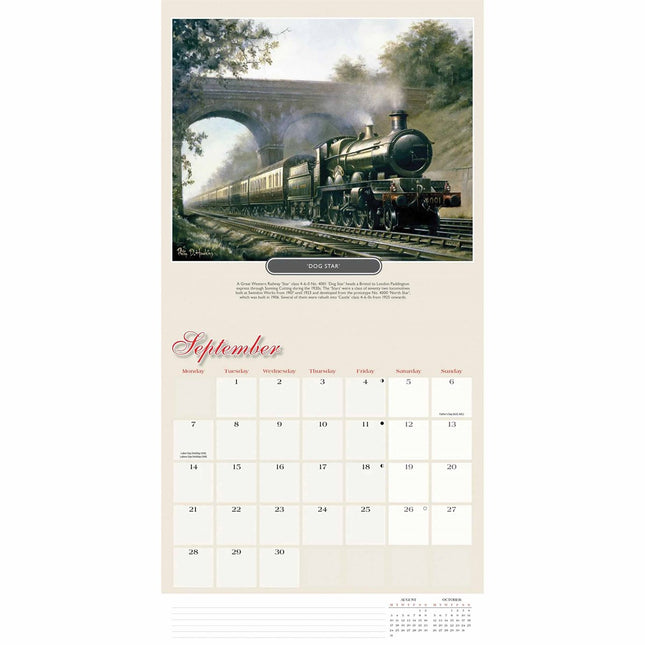 CarouselCalendars Romance of Steam Kalender 2026