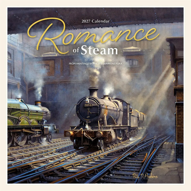 CarouselCalendars Romance of Steam Kalender 2027