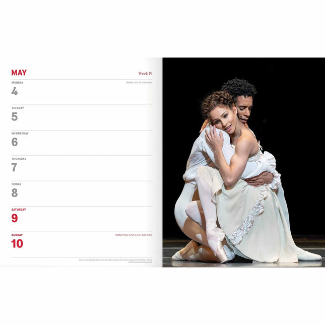 CarouselCalendars Royal Ballet A5 Agenda 2026