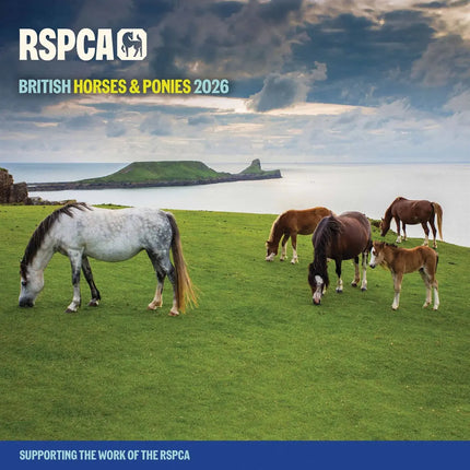 CarouselCalendars RSPCA, Britse Paarden en Pony's Kalender 2027