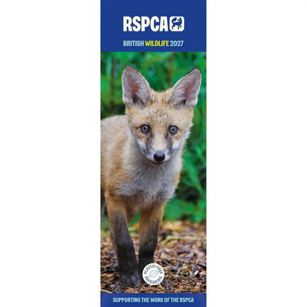 CarouselCalendars RSPCA, Britse Wildlife Slim Kalender 2027
