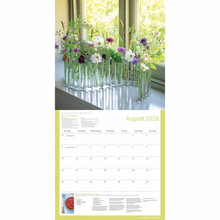 CarouselCalendars Sarah Raven Kalender 2026