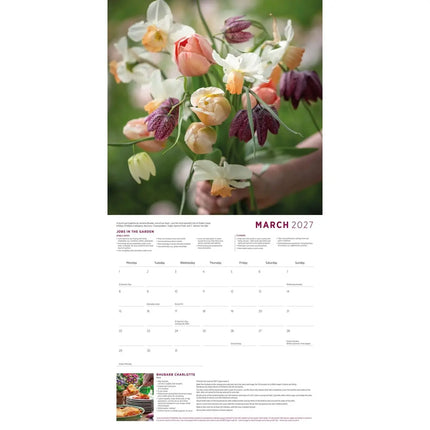 CarouselCalendars Sarah Raven Kalender 2027