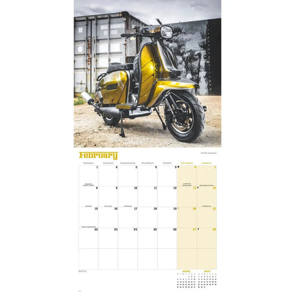 CarouselCalendars Scooters Kalender 2027