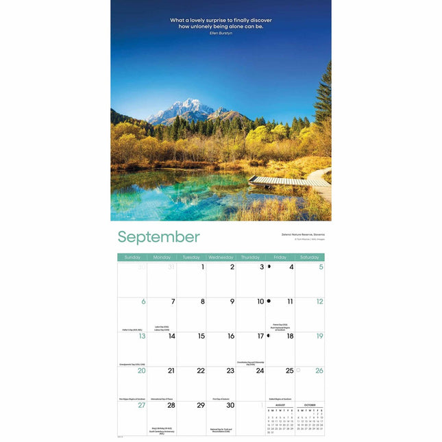 CarouselCalendars Solitude Kalender 2026