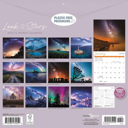 CarouselCalendars Sterren Kalender 2026