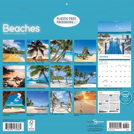 CarouselCalendars Stranden Kalender 2026