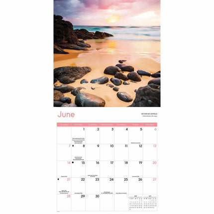 CarouselCalendars Stranden Kalender 2026