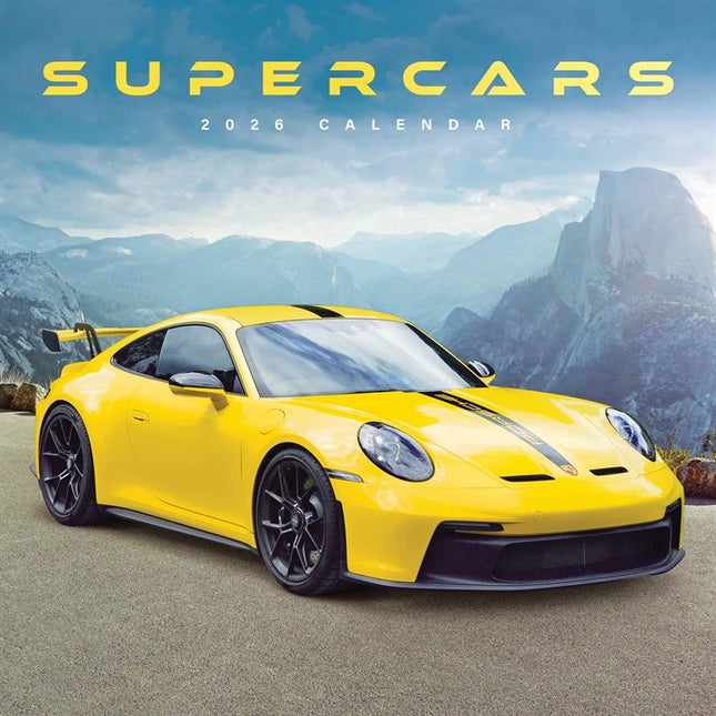 CarouselCalendars Supercars Kalender 2027