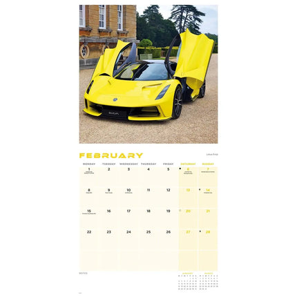 CarouselCalendars Supercars Kalender 2027