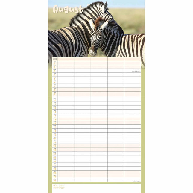 CarouselCalendars The Busy Life Family Planner 2026