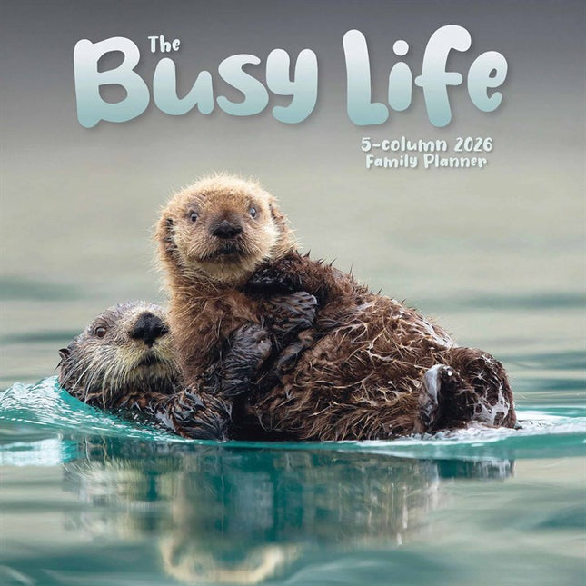 CarouselCalendars The Busy Life Family Planner 2026